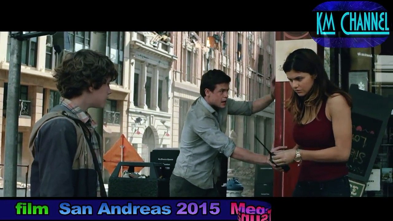 Mega Tsunami (scenes from the film San Andreas 2015)