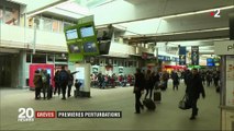 Grèves : premières perturbations sur les trains de la SNCF