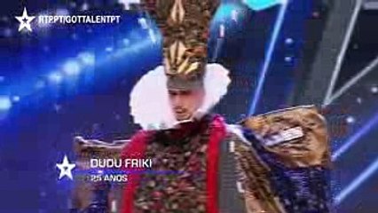 Dudu Friki - Audições PGM 01 - Got Talent Portugal 2018