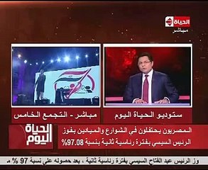 خالد أبو بكر: الشعب المصرى أعطى للرئيس السيسى ما لم يعطه لأحد