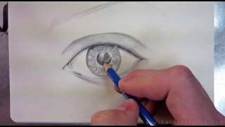 How To Draw An Eye, Time Lapse | Learn To Draw a Realistic Eye with Pencil
