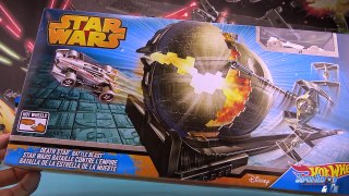 Piste Hot Wheels Star Wars Bataille contre Empire Death Star Battle Blast Jouet Toy Review
