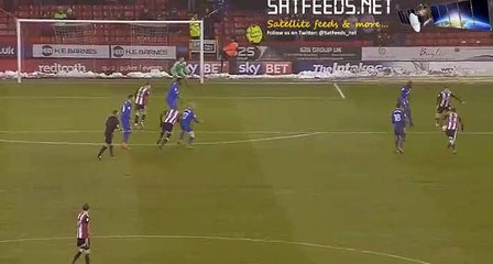 Leon Clarke  Goal HD - Sheffield Utd	1-0	Cardiff 02.04.2018