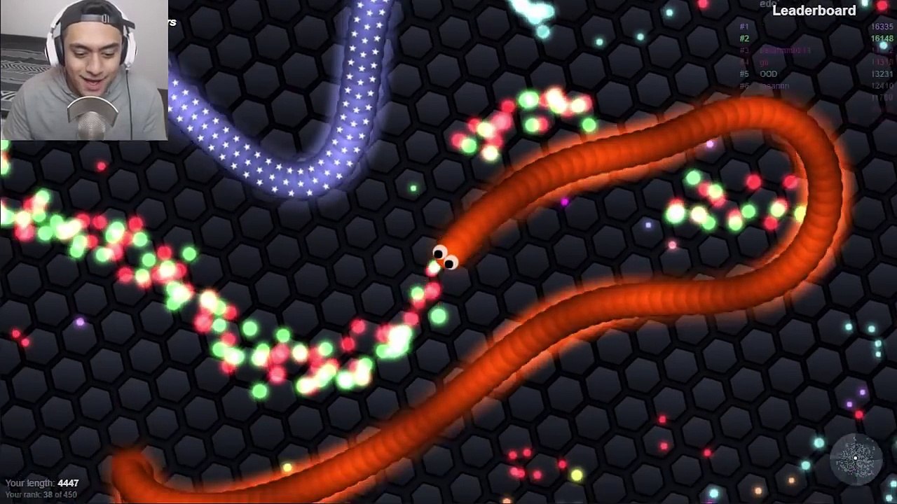 KWEBBELKOP VS JACKSEPTICEYE 100k+ HIGHEST SCORE WORLD RECORD (Slither.io)