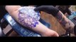 Rose and Gem Tattoo by Parker Hollie (TIME LAPSE)