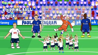 NO HOODOO! 1-3! Chelsea vs Spurs⚪ THE SONG! (Dele Alli Eriksen goal parody highlights 2018)