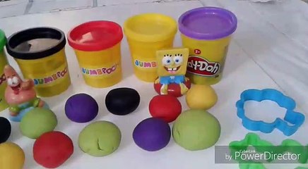 PLAY DOH GLITTER VIDEO OF MAKING DIFFERENT THINGS.