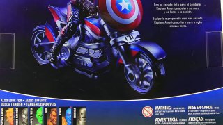 Marvel Legends Captain America: Civil War 3.75 Captain America And Motorcycle Figure Set Review