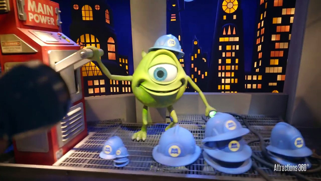 [4K] Interive Monsters Inc. Ride & Go Seek! - Popular Ride at Tokyo Disneyland