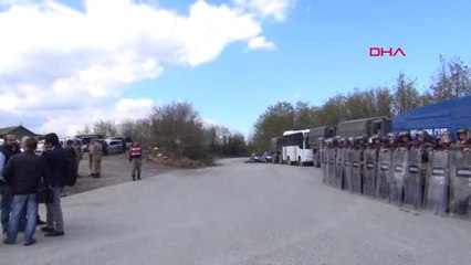 Araç Takip Sistemi Uygulanmaya Başladı, Kontak Kapatan Hafriyatçılar Döküm Sahasında Açıklama Yaptı