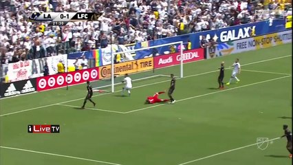 زلاتان إبراهيموفيتش يسجل ثنائية  هدف خرافي  في اول مباراة في الدوري الأمريكي ماهذا يا مجنون