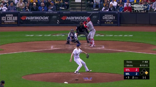 Pitcher Miles Mikolas' First Career Hit Is a Two-Run Shot