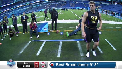 Ohio State DL Sam Hubbard's full 2018 NFL Scouting Combine workout