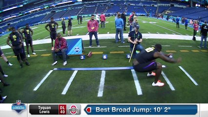 Ohio State DL Tyquan Lewis' full 2018 NFL Scouting Combine workout