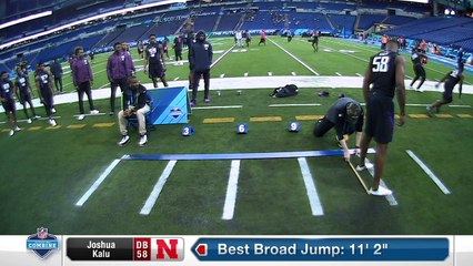 Nebraska DB Joshua Kalu's full 2018 NFL Scouting Combine workout