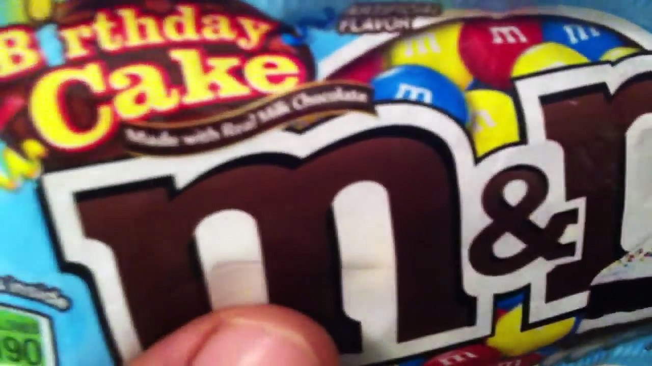 M&Ms Birthday Cake review