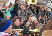 Music Teachers Play 'We're Not Gonna Take It' At Oklahoma Capitol Protest
