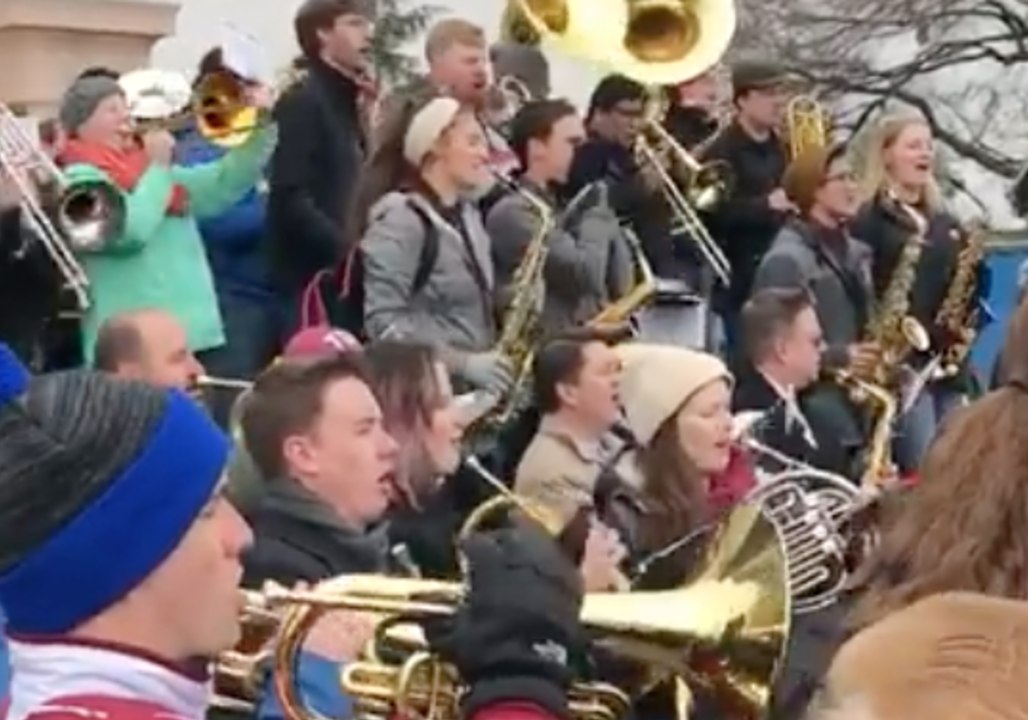Music Teachers Play 'We're Not Gonna Take It' At Oklahoma Capitol Protest
