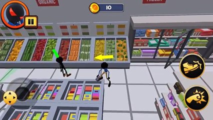 Criminal Stickman Escape 3D - Android Gameplay HD