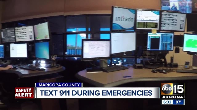 Text to 9-1-1 available for emergencies in Maricopa County