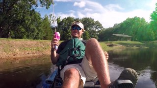 Bass Fishing Barbie Rod Challenge Ft. Flukemaster Kayak Edition
