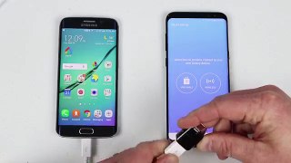 Samsung Smart Switch Transfer With USB Connector to Galaxy S8
