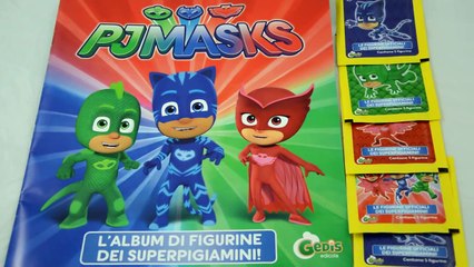 PJMASKS Superpigiamini Album di figurine Unboxing & Review | CeLoMiManca