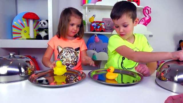 ЧЕЛЛЕНДЖ/ Катя и Макс новое видео/ Шоколад или настоящее ⁄ Chocolate VS Real CHALLENGE