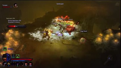 PS3/Xbox 360 Diablo 3 RoS Demon Hunter Build + Rift Gameplay (Reaper of Souls Ultimate Evil Edition)