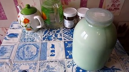 Кефир из домашнего молока