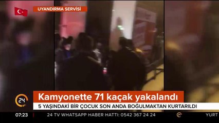 Havasızlıktan boğulmak üzereyken son anda kurtarıldılar