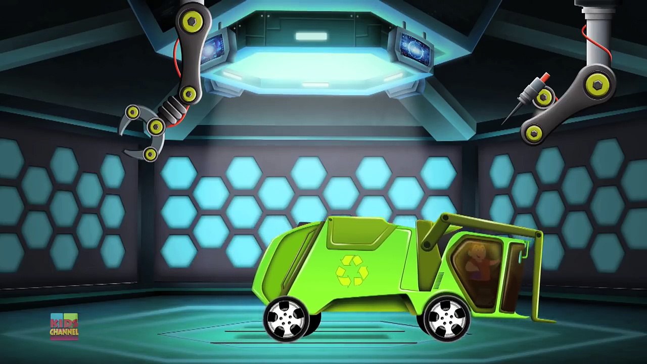 Garbage Truck | Car Garage Videos | Cartoons For Children by Kids Channel