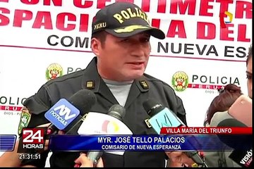 VMT: tres sujetos fueron detenidos por dopar y violar a menor embarazada