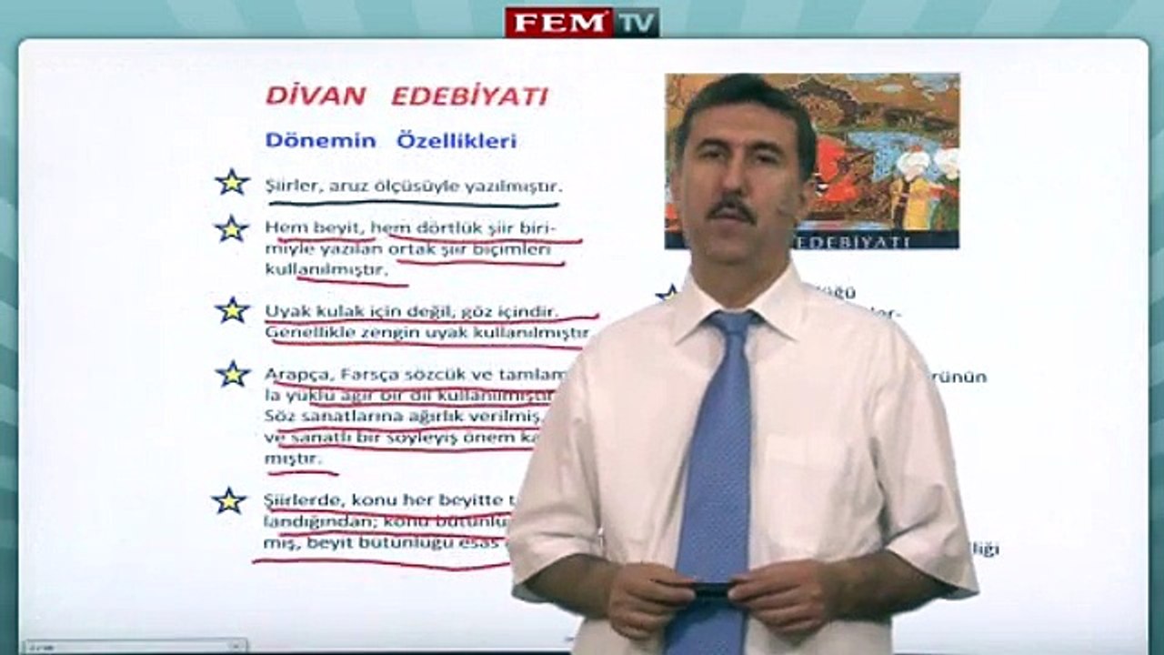 ygs lys edebiyat Divan Edebiyati - Genel Ozellikleri