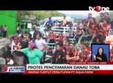 Protes Pencemaran Danau Toba, Warga Serbu PT Aqua Farm