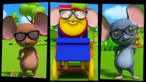 Three Blind Mice - Bob The Train Nursery Rhymes - Cartoons by Kids Tv