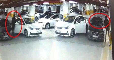 O Anlar Kamerada! Sürücü, Hatalı Parka Kızıp Lüks Otomobilin Silecekleri Kırdı