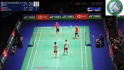 Kevin-Markus vs Ong-Teo - Smash & Highlights - All England 2018