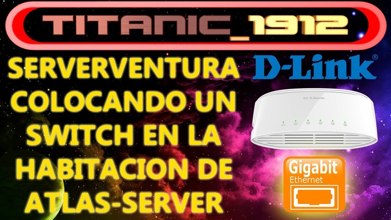 COLOCANDO UN SWITCH EN LA HABITACION DE ATLAS-SERVER | SERVERVENTURA