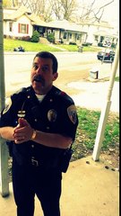 This is ONE example of a police officer handling things CORRECTLY.Freddie Mercury at my front door!