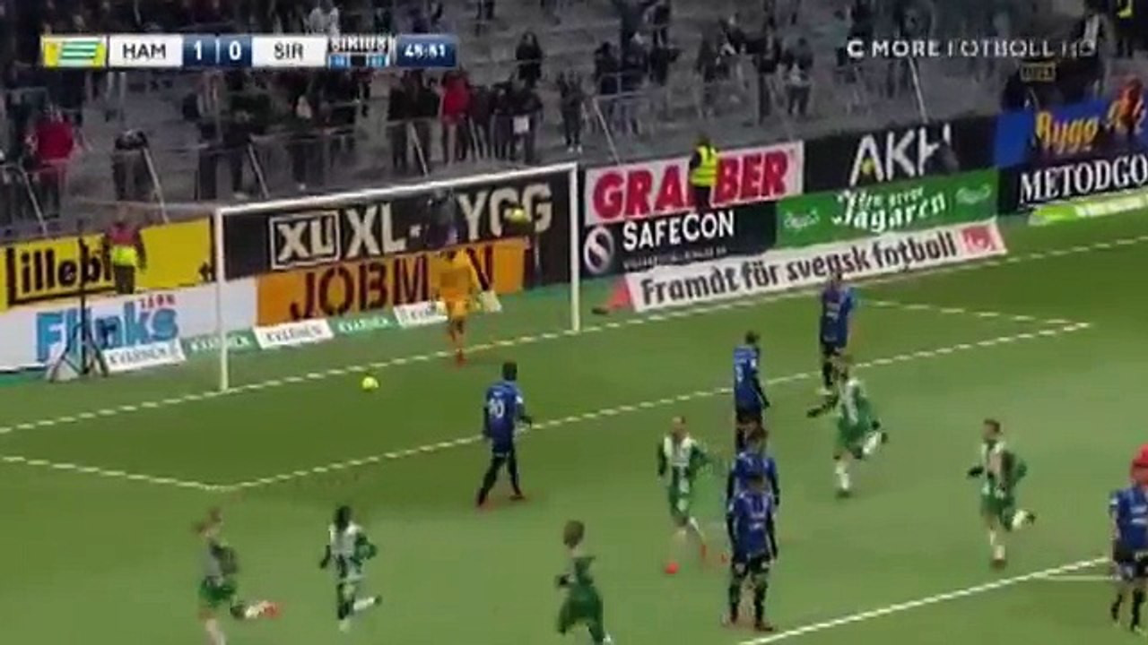 Hammarby 1:0 Sirius (Sweden. Allsvenskan. 1 April 2018)