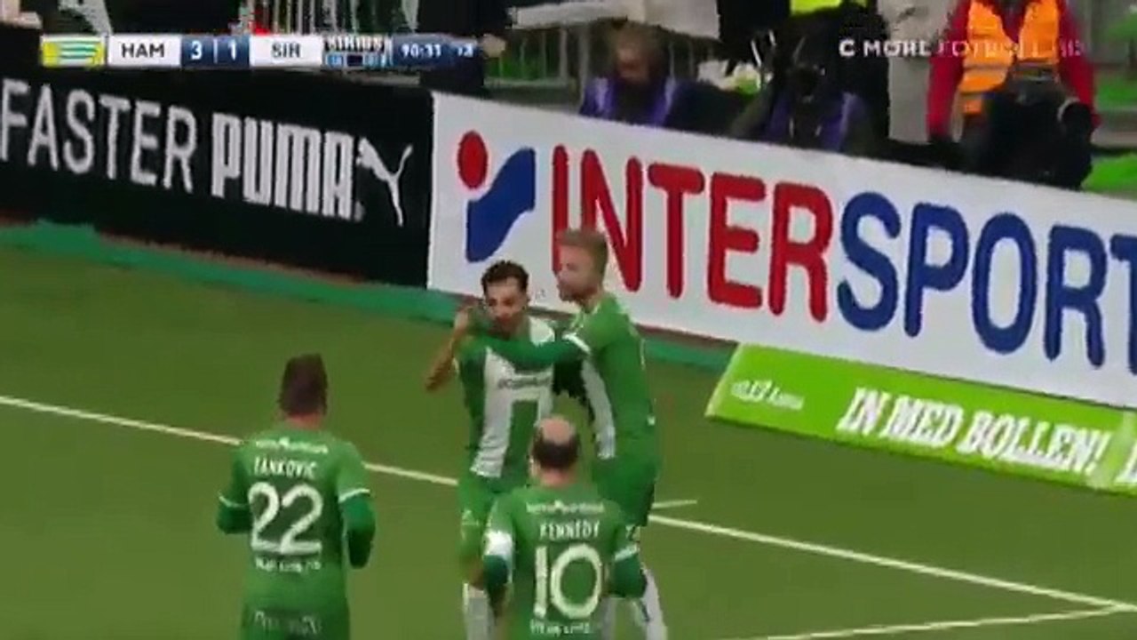 Hammarby 3:1 Sirius (Sweden. Allsvenskan. 1 April 2018)