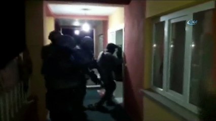 PKK/KCK operasyonu kamerada; 12 gözaltı