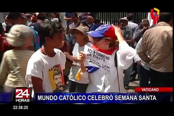 El mundo católico celebró  Semana Santa