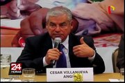 César Villanueva rechaza supuestos vínculos con Jorge Barata y Odebrecht