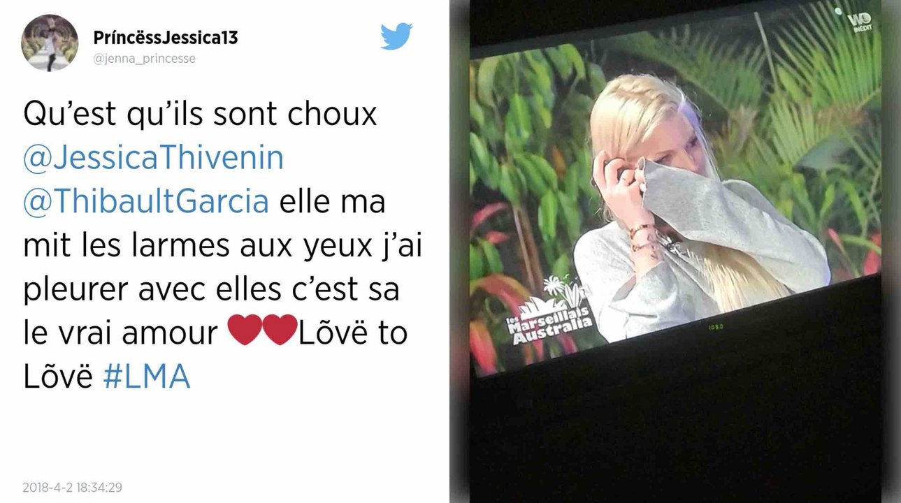 Les Marseillais Australia : Loin de Thibault, Jessica craque !