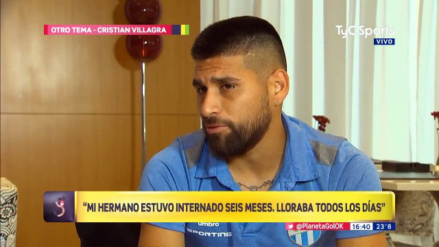 Emocionante historia, Cristian villagra jugador del futbol argentino deja el futbol para salvarle la vida a el hermano