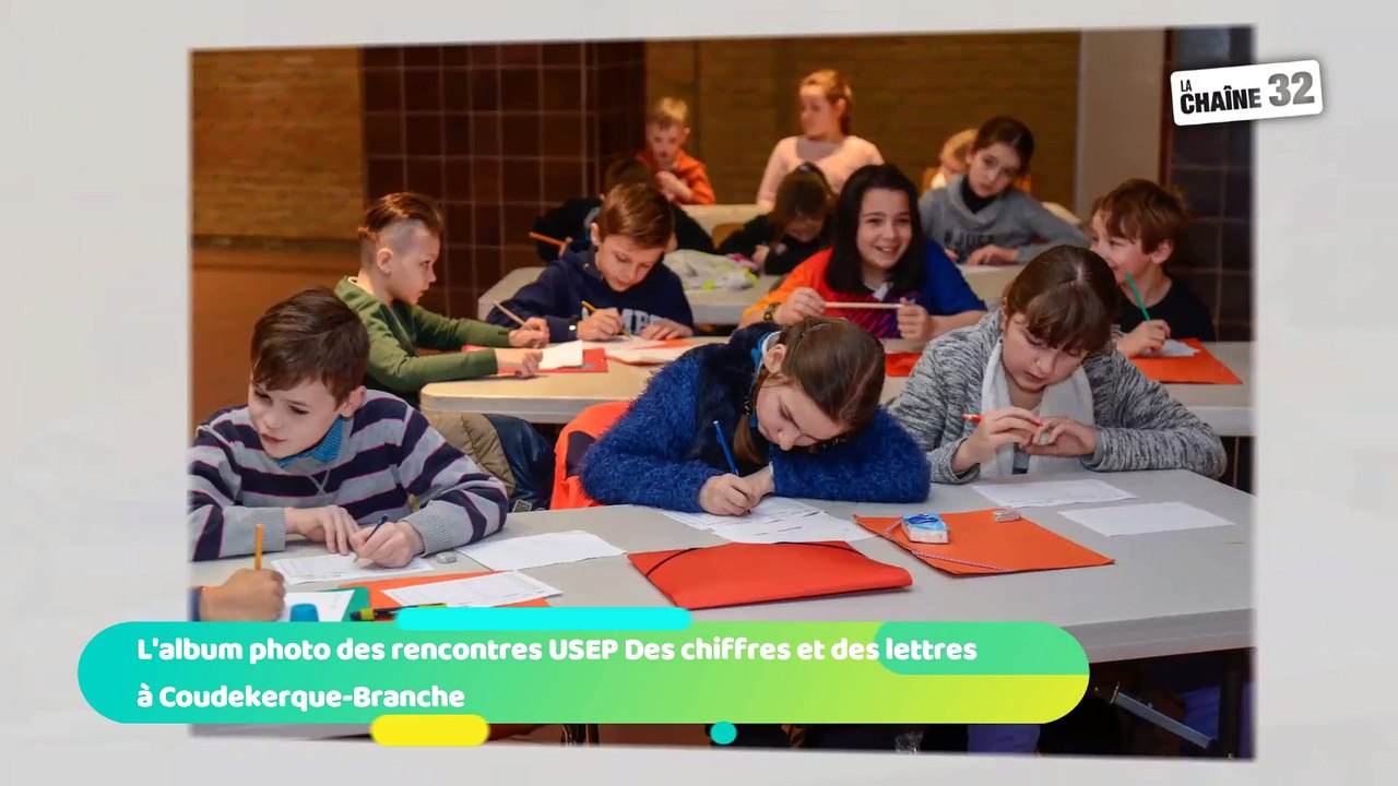 L'album photo des rencontres USEP Des chiffres et des lettres à Coudekerque-Branche