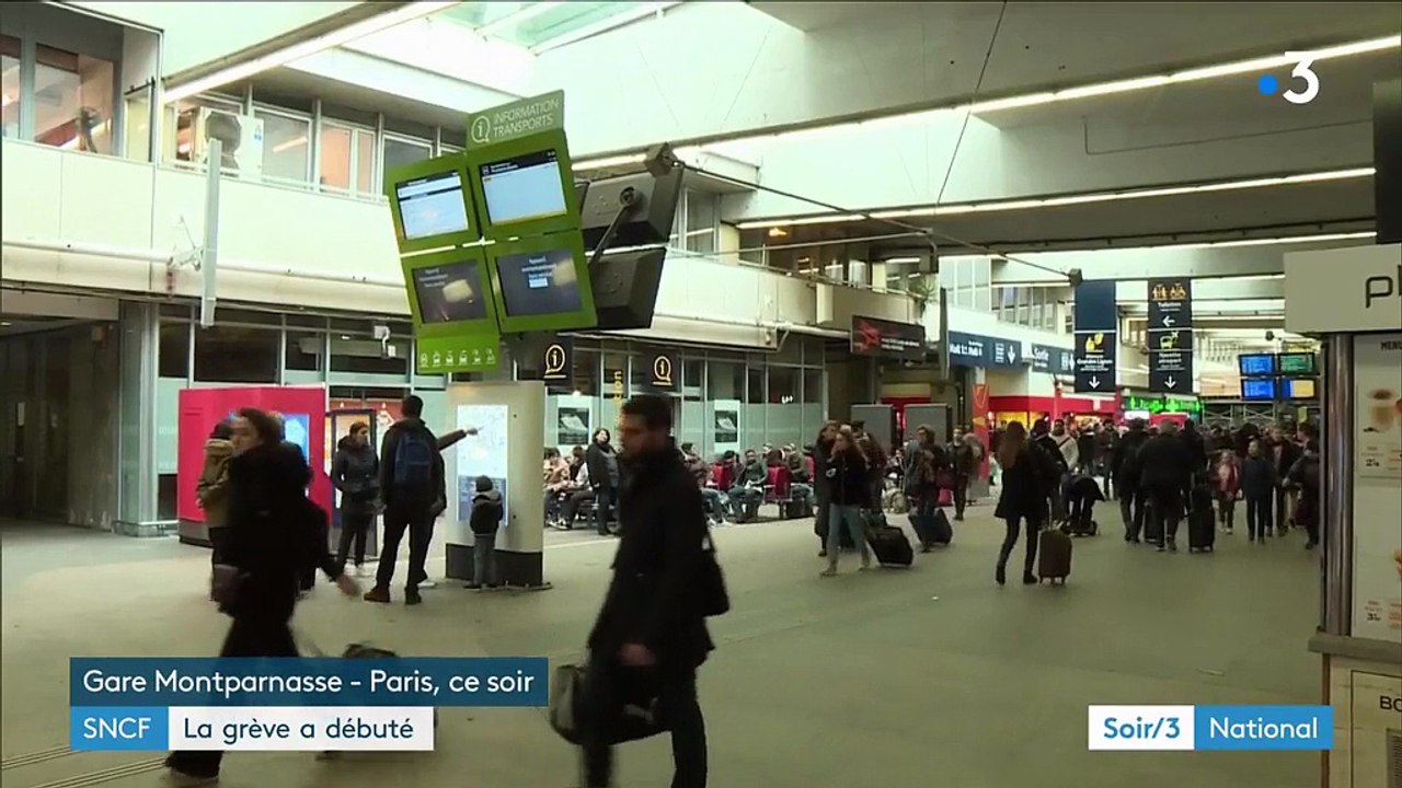 SNCF : les usagers profitent des derniers TGV avant le casse-tête de la grève