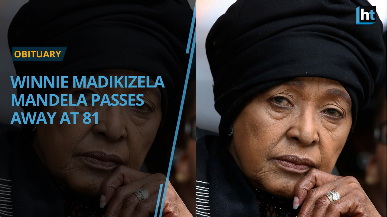 Anti-apartheid activist Winnie Madikizela Mandela dies